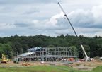 Our 510 Setting Steel at new Hartford Army Reserve