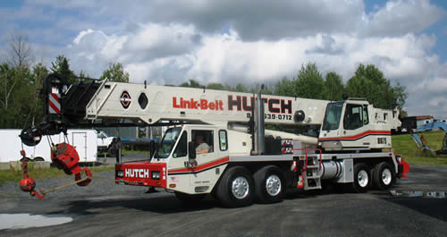 75-Ton HTC8675 Link Belt Hydraulic Truck
